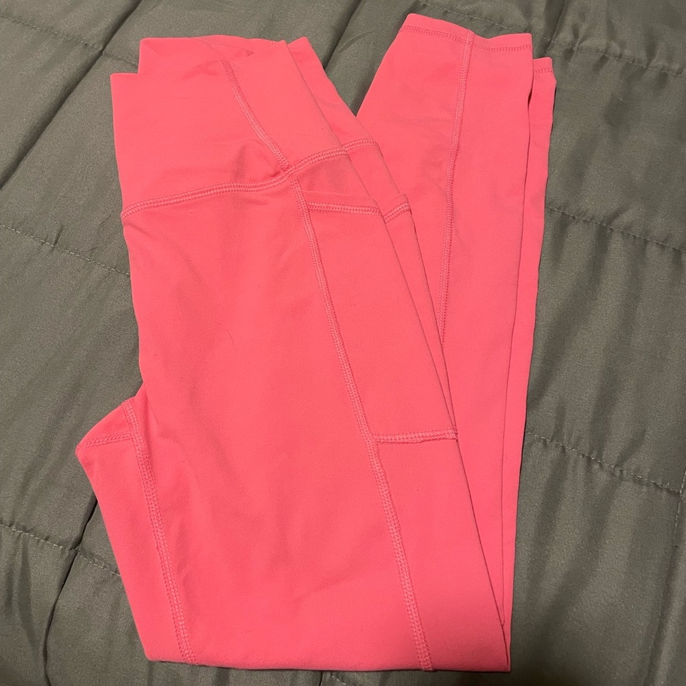 Pink leggings
